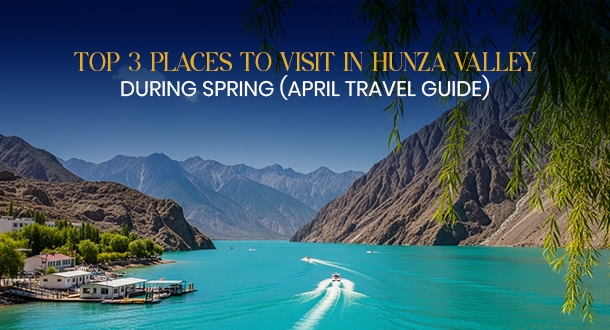 Hunza Valley spring cherry blossoms