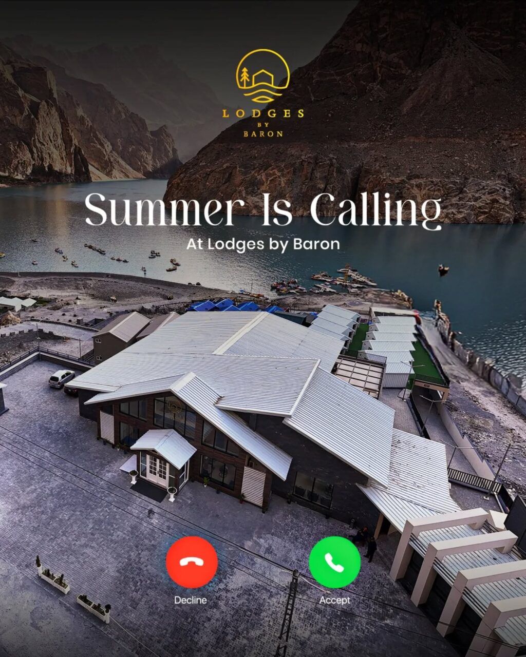 Instagram post from lodgesbybaron. This post is in position 1.